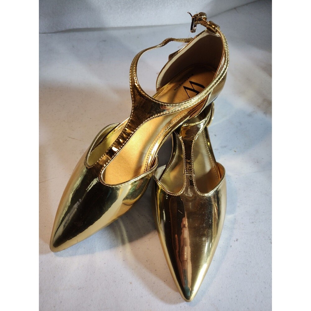 Worthington Women's Shoes Size 7 And 1/2 Gold 1233